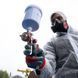 Фарбопульт пневматичний LVLP TEFLON професійний, форсунка 1.4мм, верхній металевий бачок 600мл., 1.5
