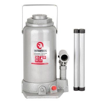 Домкрат "стовпчик" одноштоковий 30т INTERTOOL
