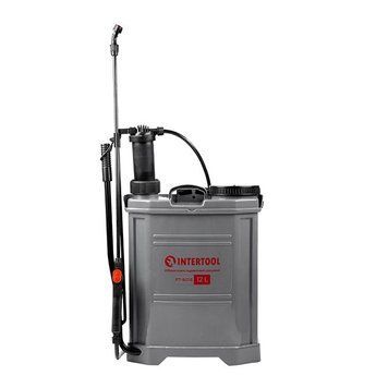 Обприскувач гідравлічний ранцевий, 12 л INTERTOOL FT-9016