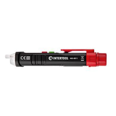 Тестер напруги безконтактний, LCD дисплей INTERTOOL MD-0011