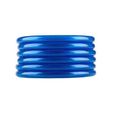 Шланг для води тришаровий, синій, 3/4", 10 м, армований, PVC INTERTOOL GE-4071