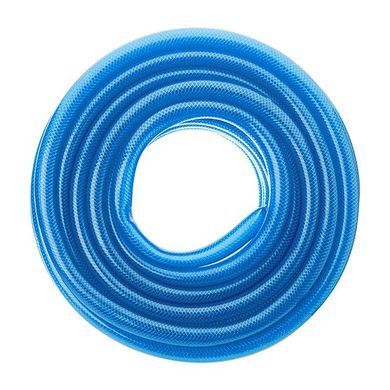 Шланг для води тришаровий, синій, 3/4", 20 м, армований, PVC INTERTOOL GE-4073