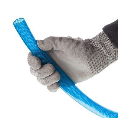 Шланг для води тришаровий, синій, 3/4", 20 м, армований, PVC INTERTOOL GE-4073