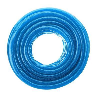 Шланг для води тришаровий, синій, 3/4", 30 м, армований, PVC INTERTOOL GE-4075