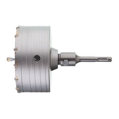 Свердло корончасте по бетону 120 мм + Перехідник SDS-plus 100 мм INTERTOOL SD-7120
