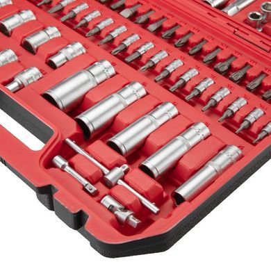 Набір інструментів 1/2" & 1/4" 110од (ET-6108SP) INTERTOOL ET-9108