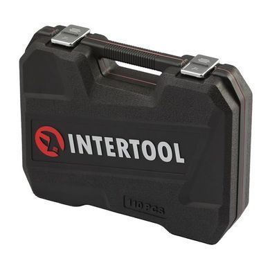 Набір інструментів 1/2" & 1/4" 110од (ET-6108SP) INTERTOOL ET-9108