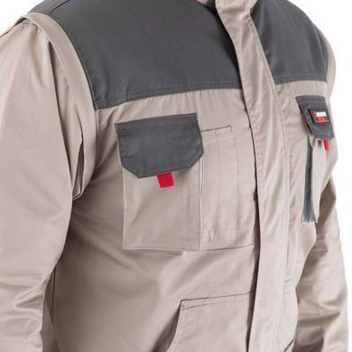 Куртка робоча 2 в 1, 100% бавовна, щільність 180 г/м&sup2;, XXL INTERTOOL SP-3035