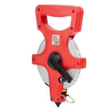Рулетка з полотном зі скловолокна 30 м * 13 мм INTERTOOL MT-0753