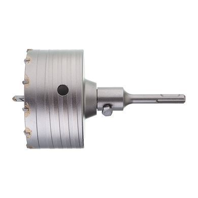 Свердло корончасте по бетону 105 мм + Перехідник SDS Plus 100 мм INTERTOOL SD-7105