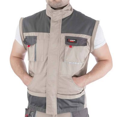 Куртка робоча 2 в 1, 100% бавовна, щільність 180 г/м&sup2;, XXL INTERTOOL SP-3035
