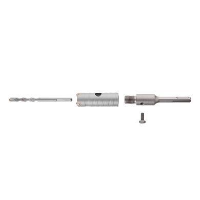 Свердло корончасте по бетону 26мм + Перехідник SDS Plus 100мм INTERTOOL SD-7026