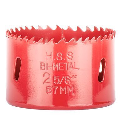 Свердло корончасте біметалеве 67 мм INTERTOOL SD-5667