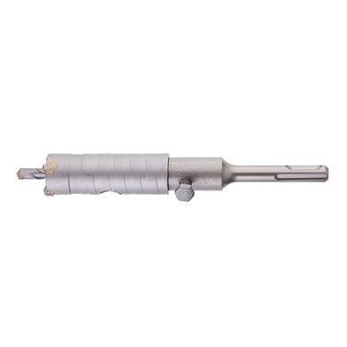 Свердло корончасте по бетону 26мм + Перехідник SDS Plus 100мм INTERTOOL SD-7026