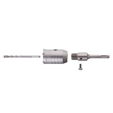 Свердло корончасте по бетону 46мм + Перехідник SDS Plus 100мм INTERTOOL SD-7046