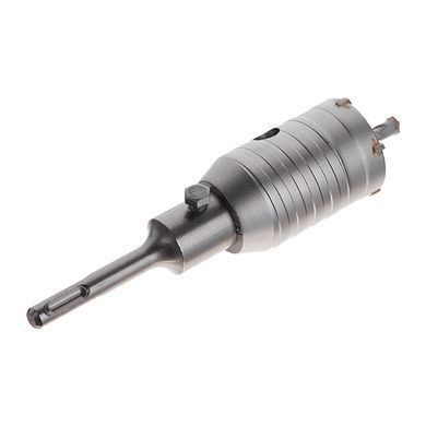 Свердло корончасте по бетону 46мм + Перехідник SDS Plus 100мм INTERTOOL SD-7046