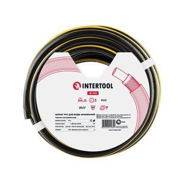 Шланг для води 4-х шаровий 1/2 ", 20м, армований, PVC INTERTOOL GE-4103