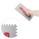 Затирачка сталева оцинкована 280*130мм, 8*8мм INTERTOOL KT-0006