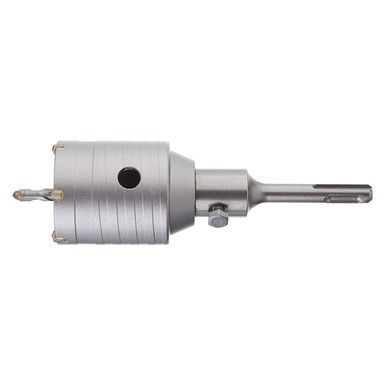 Свердло корончасте по бетону 55мм + Перехідник SDS Plus 100мм INTERTOOL SD-7055