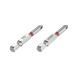 Комплект викруткових насадок PH1 1/4" * 50 мм, S2, уп. 2 од., STORM INTERTOOL VT-0211