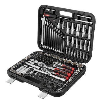 Набір інструментів 219 од., STORM, 1/2", 3/8", 1/4 ", Cr-V INTERTOOL ET-8219