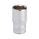 Головка шестигранна 1/4", 10 мм, Cr-V STORM INTERTOOL ET-0440