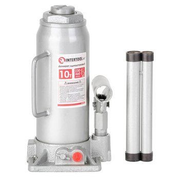 Домкрат "стовпчик" одноштоковий 10т INTERTOOL