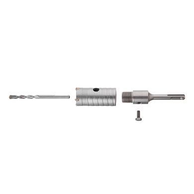 Свердло корончасте по бетону 36мм + Перехідник SDS Plus 100мм INTERTOOL SD-7036