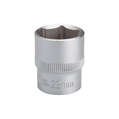 Головка шестигранна 1/2", 22мм*38мм.