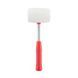 Киянка гумова 680 г, 80 мм, бiла гума, металева ручка INTERTOOL HT-0235