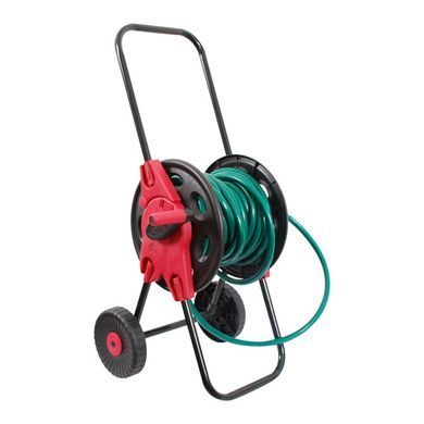 Котушка на колесах для шланга 1/2" 45 м. PP, steel, ABS INTERTOOL GE-3003