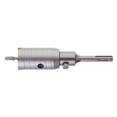Свердло корончасте по бетону 40мм + Перехідник SDS Plus 100мм INTERTOOL SD-7040