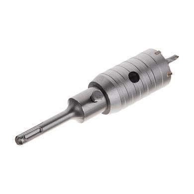 Свердло корончасте по бетону 40мм + Перехідник SDS Plus 100мм INTERTOOL SD-7040