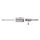 Свердло корончасте по бетону 40мм + Перехідник SDS Plus 100мм INTERTOOL SD-7040