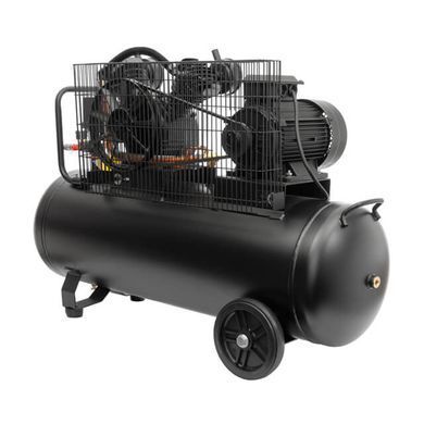 Компресор 100л, 4HP, 3 кВт, 380 В, 8aтм, 500 л/хвил. 2 циліндри