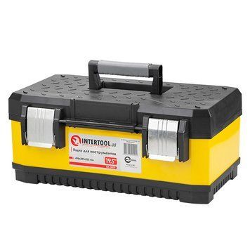 Ящик для інструментів з металевими замками 19.5" 498*289*222 мм INTERTOOL BX-2019
