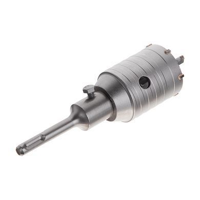 Свердло корончасте по бетону 50мм + Перехідник SDS Plus 100мм INTERTOOL SD-7050