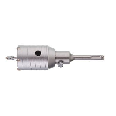Свердло корончасте по бетону 50мм + Перехідник SDS Plus 100мм INTERTOOL SD-7050