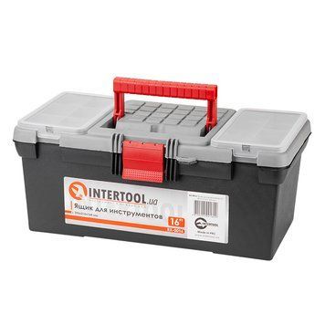 Ящик для інструментів 16" 396*216*164 мм INTERTOOL BX-0016