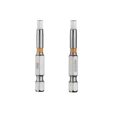 Комплект викруткових насадок Hex H4.0 1/4" * 50 мм, S2, уп. 2 од., STORM INTERTOOL VT-0228