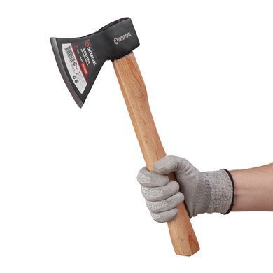 Сокира 800 г, ручка з ясена, 48-57 HRC INTERTOOL HT-0257