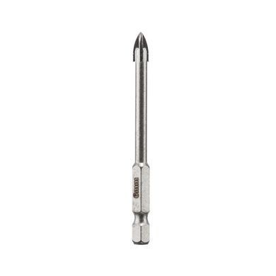 Свердло по склу та кераміці 6 мм HEX 1/4 '' (6.35mm)