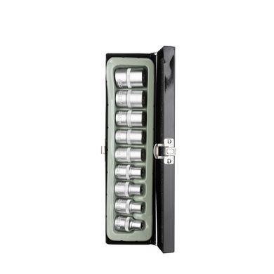 Набор головок TORX 9шт, E10-E24, 1/2"