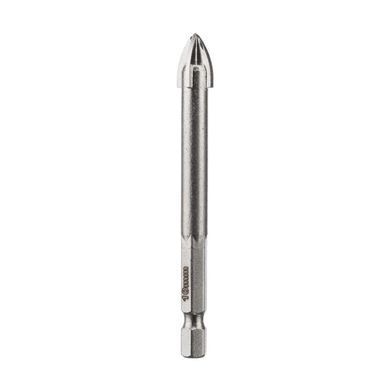 Свердло по склу та кераміці 10 мм HEX 1/4 '' (6.35mm)