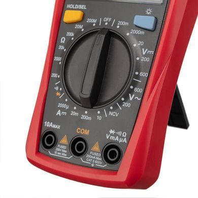 Мультиметр цифровий CAT II - 300 В / CAT I - 600 В INTERTOOL MD-0001