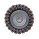 Щітка чашкова 100 мм для дриля, 1/4" (пучки плетеного дроту) INTERTOOL BT-3100