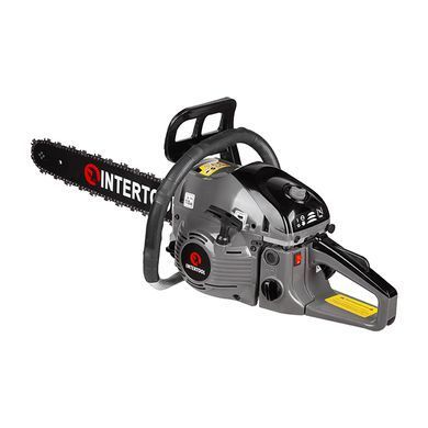 Бензопила ланцюгова, 2,4 кВт (3,3 к/с), 52 см&sup3;, шина 45 см, 3200 об/хв INTERTOOL DT-2208