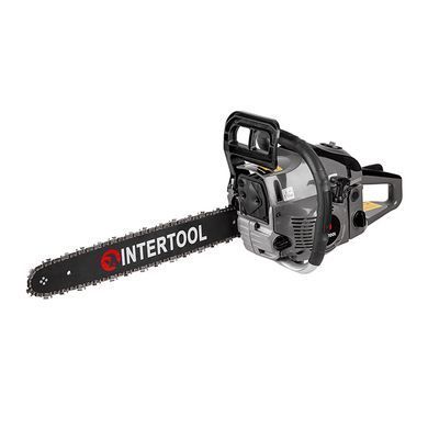 Бензопила ланцюгова, 2,4 кВт (3,3 к/с), 52 см&sup3;, шина 45 см, 3200 об/хв INTERTOOL DT-2208