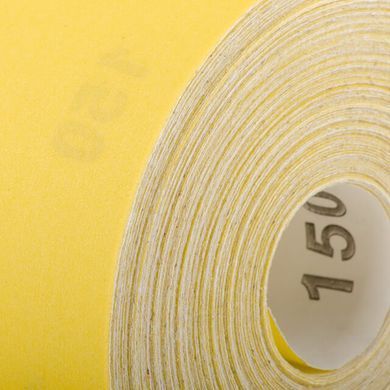 Шліфувальна шкурка на паперовій основі К150, 115 мм * 50 м INTERTOOL BT-0822