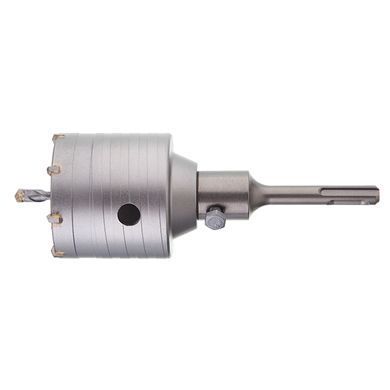 Свердло корончасте по бетону 65мм + Перехідник SDS Plus 100мм INTERTOOL SD-7065